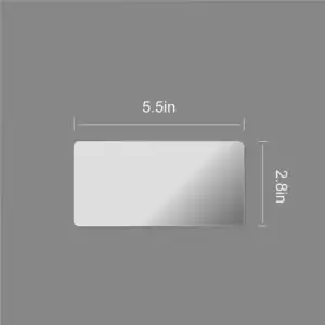 5.5" x 2.8" Glass Replacement for Nomad M, Nomad View M and Pipe Oven 2.5"