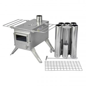 Nomad M-sized Outdoor Woodburner Stove Cook Camping