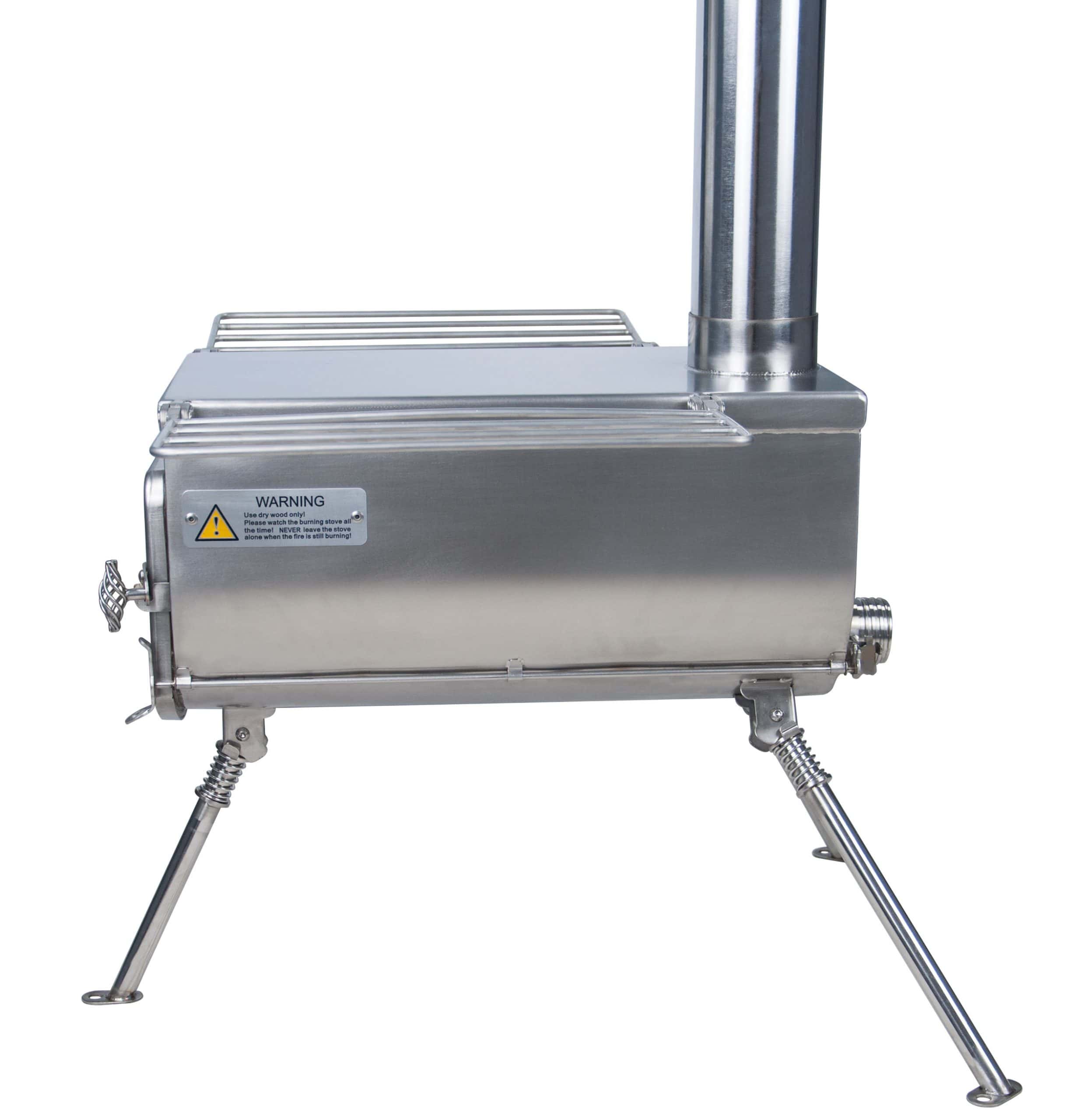 Woodlander Plus - L-Sized Camping Stove - External Air - With Free Opener & Seal Set worth £11.99! - Image 3