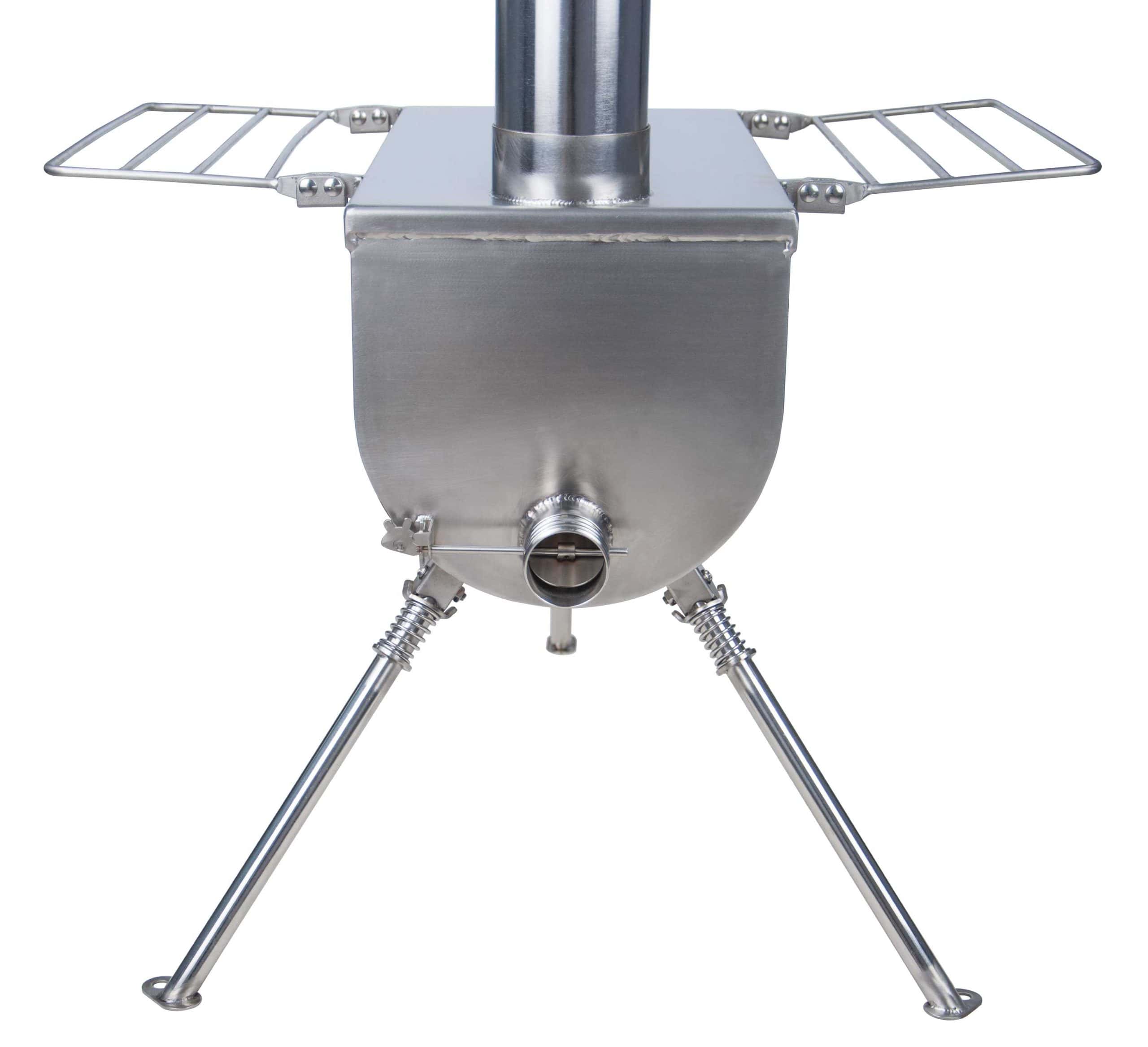 Woodlander Plus - L-Sized Camping Stove - External Air - With Free Opener & Seal Set worth £11.99! - Image 4