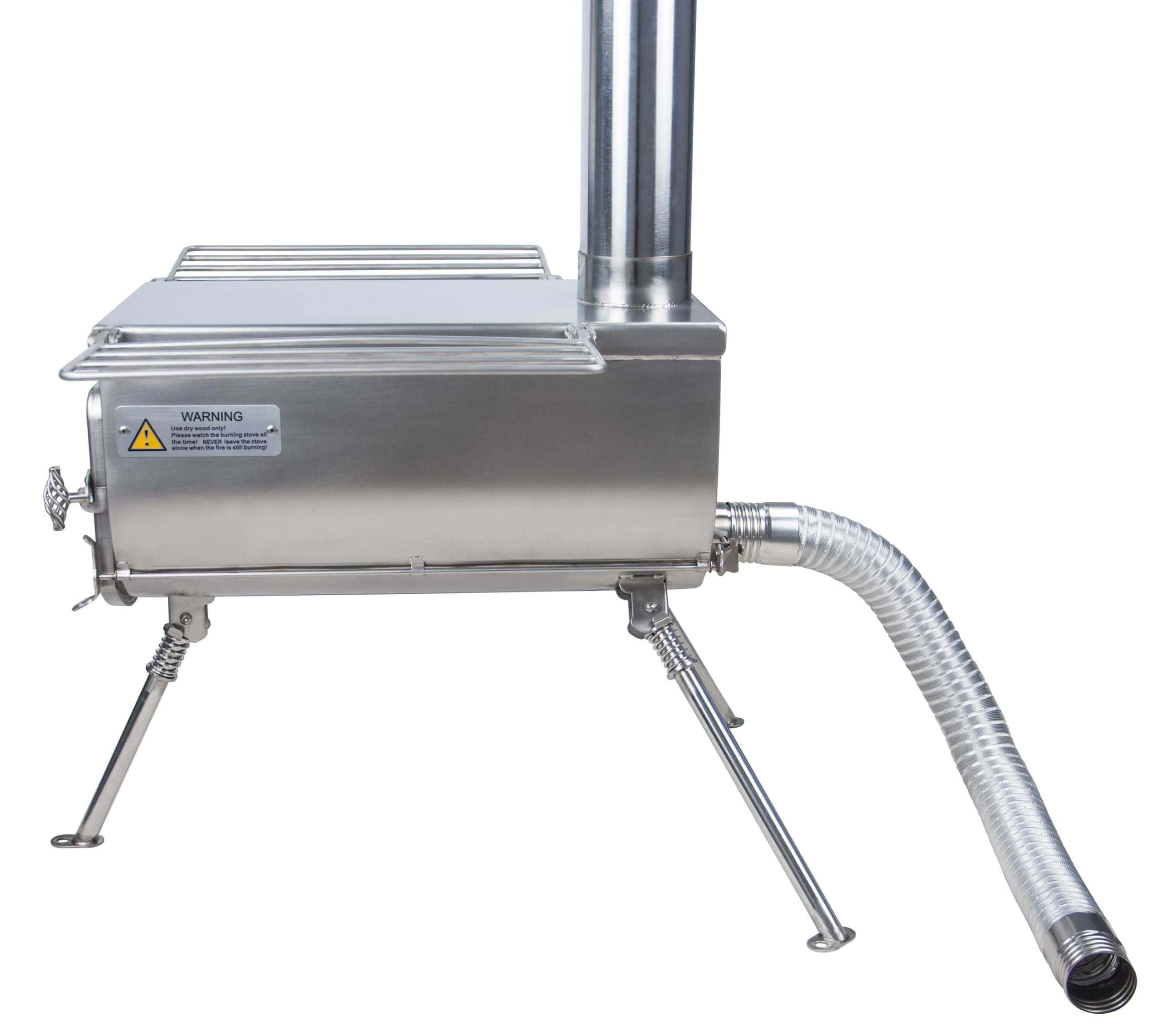 Woodlander Plus - L-Sized Camping Stove - External Air - With Free Opener & Seal Set worth £11.99! - Image 5