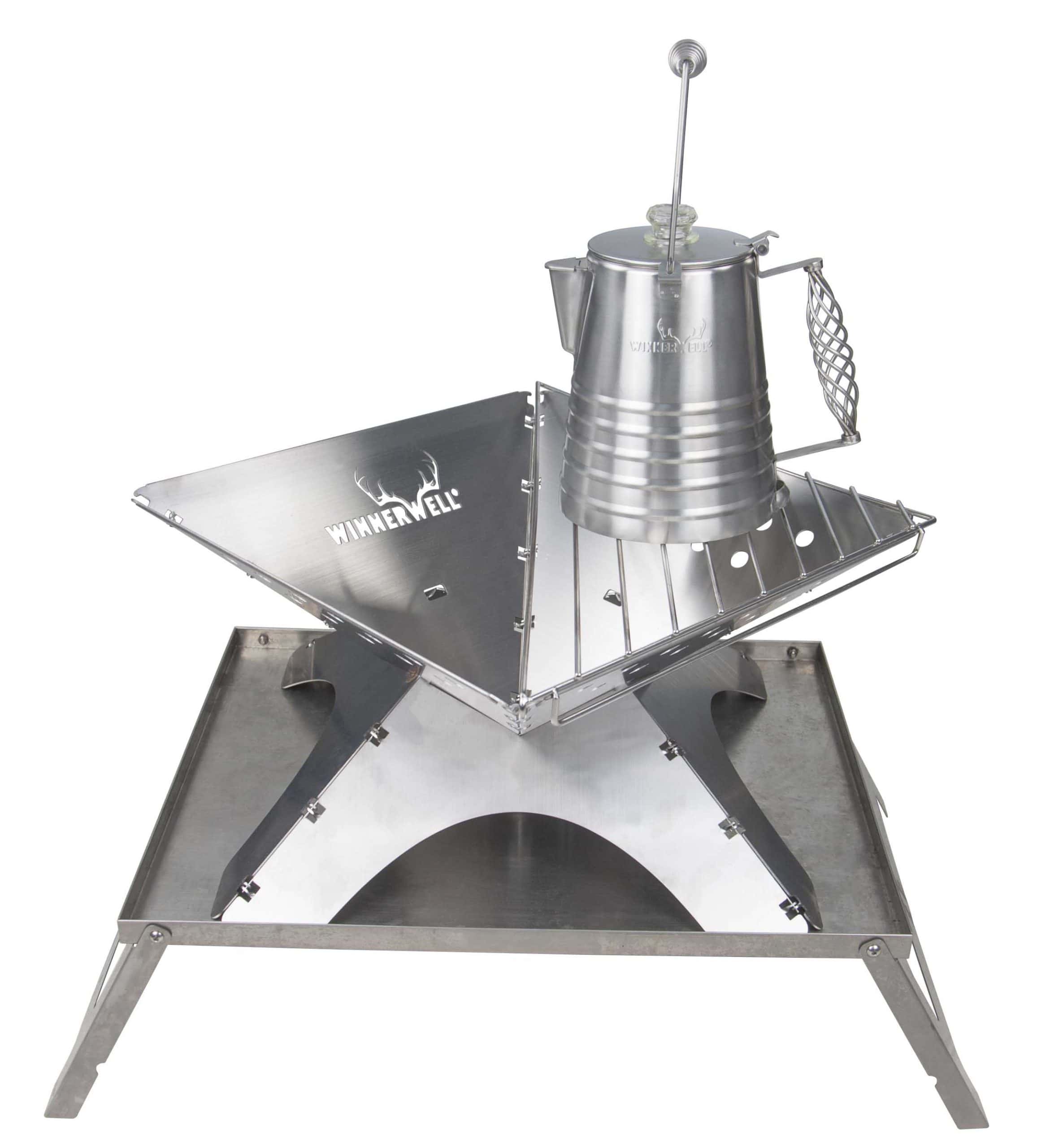 14-Cup Stainless Percolator Coffee Pot - Image 3