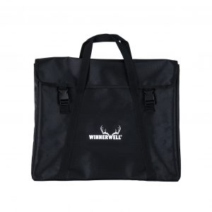 Carry Bag for M-sized Flat Firepit set - Black