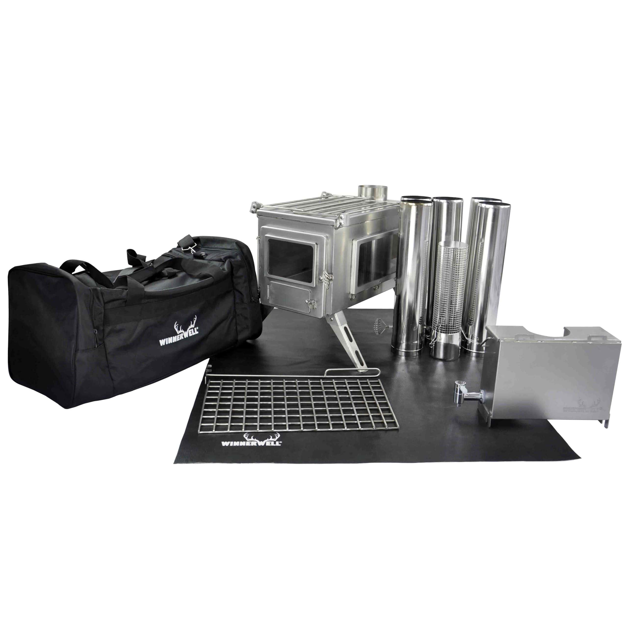 Winner　wel　nomad view m 　Special　package Portable wood burning stove bundle