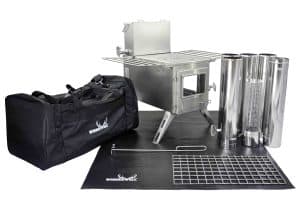 Winnerwell Nomad View L-sized Camping Stove Package