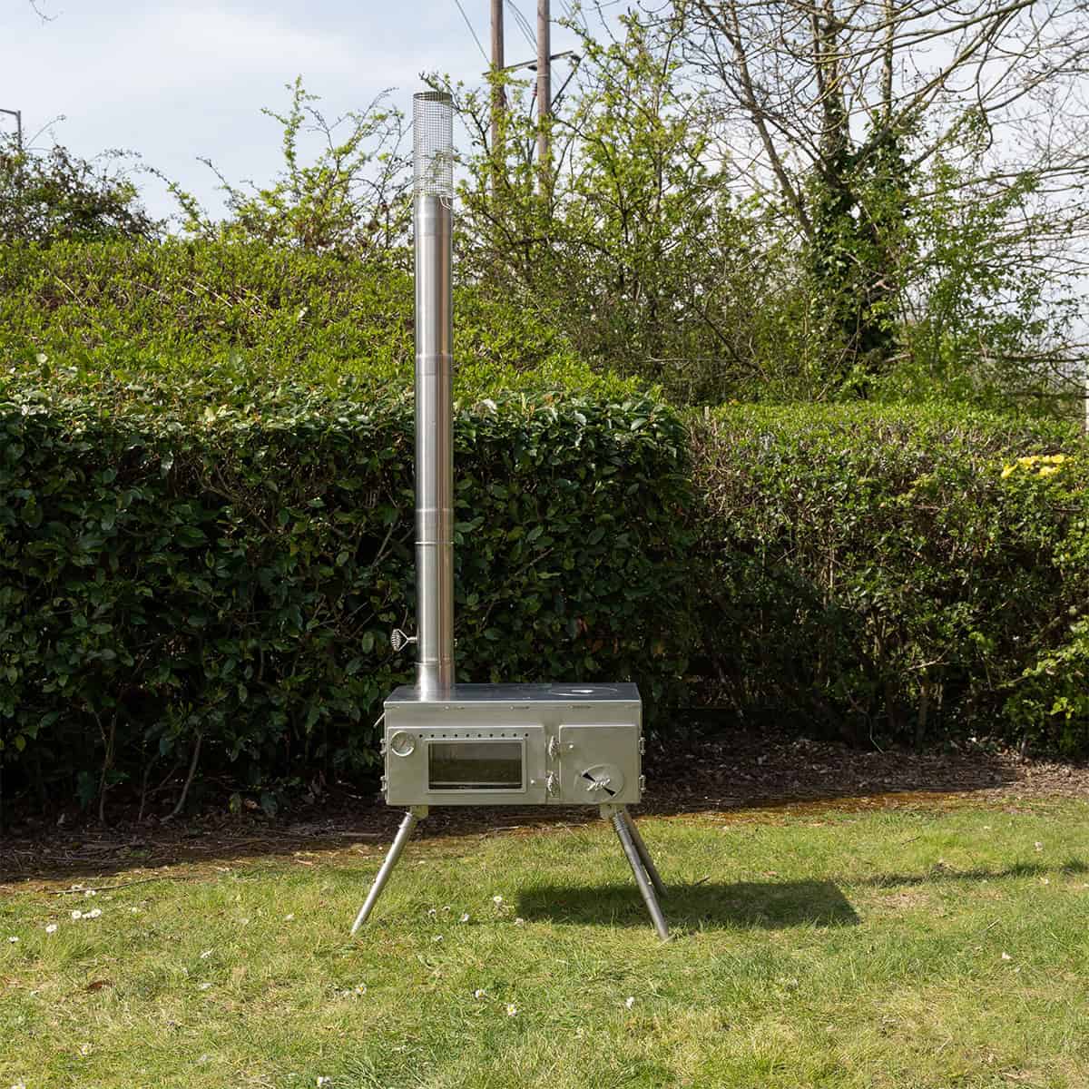 Wood Burning Pizza Oven Camping Stove - Image 3