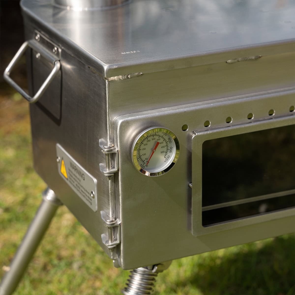 Wood Burning Pizza Oven Camping Stove - Image 5