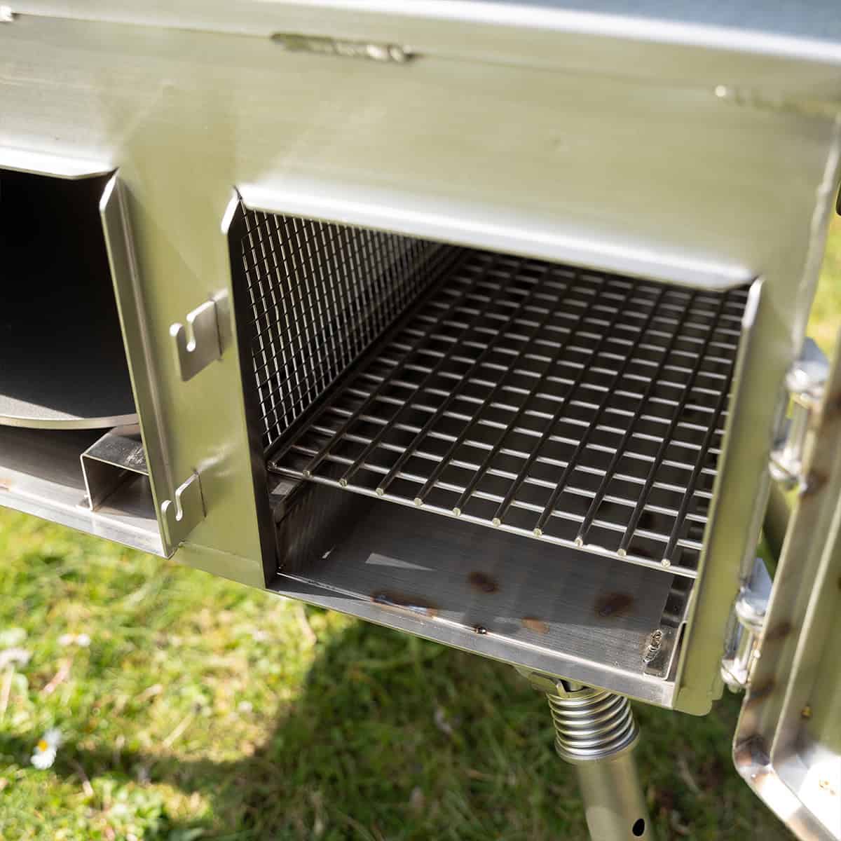 Wood Burning Pizza Oven Camping Stove - Image 9