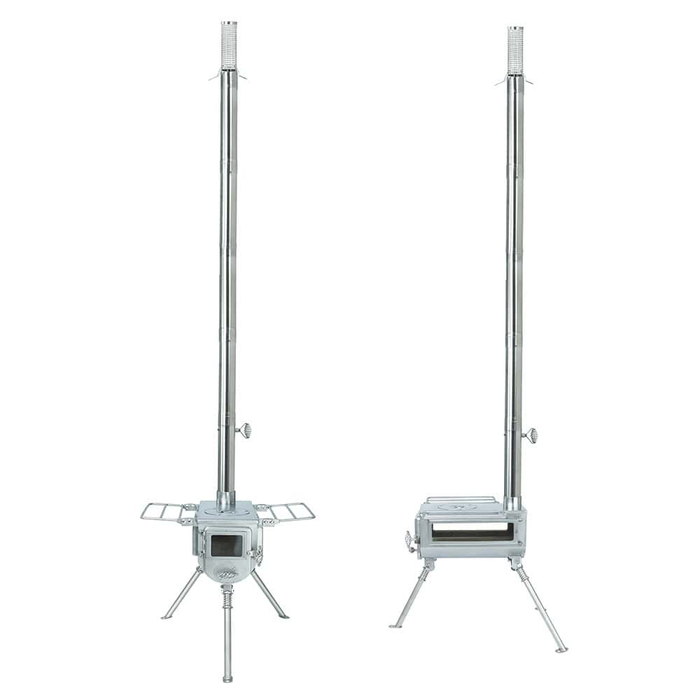 Winnerwell Woodlander Double View Wood Burning Camping Stove - Size S - Image 7