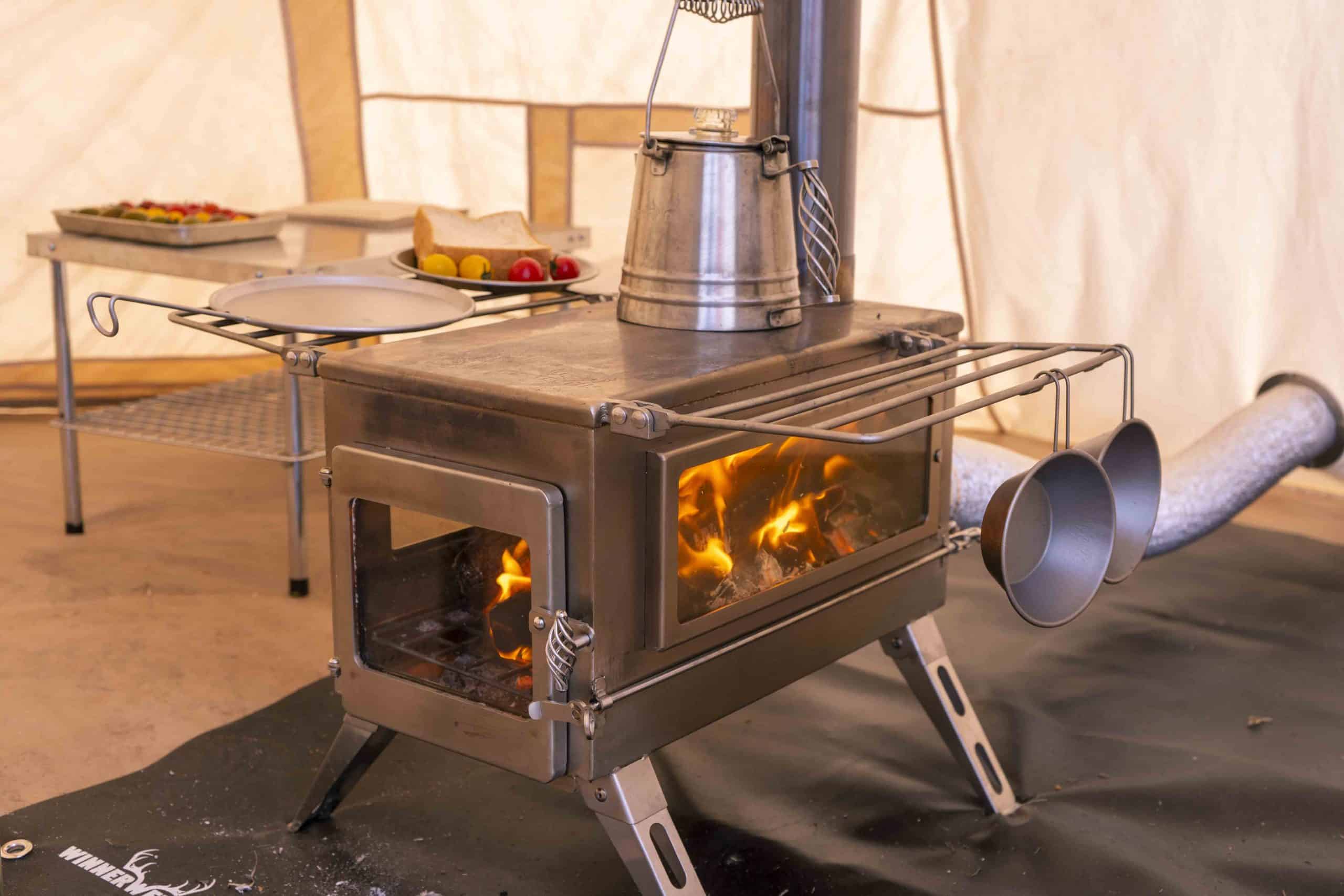 thumbnail image 2 of BPS Portable Wood Burning Stove For Camping, Backpacking, Survival Kit, Panic Stove 2 of 5