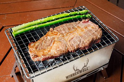 Portable Camping Cook Grill - 3 in 1 grill, firepit & cooking pot - New Product!! - Image 2