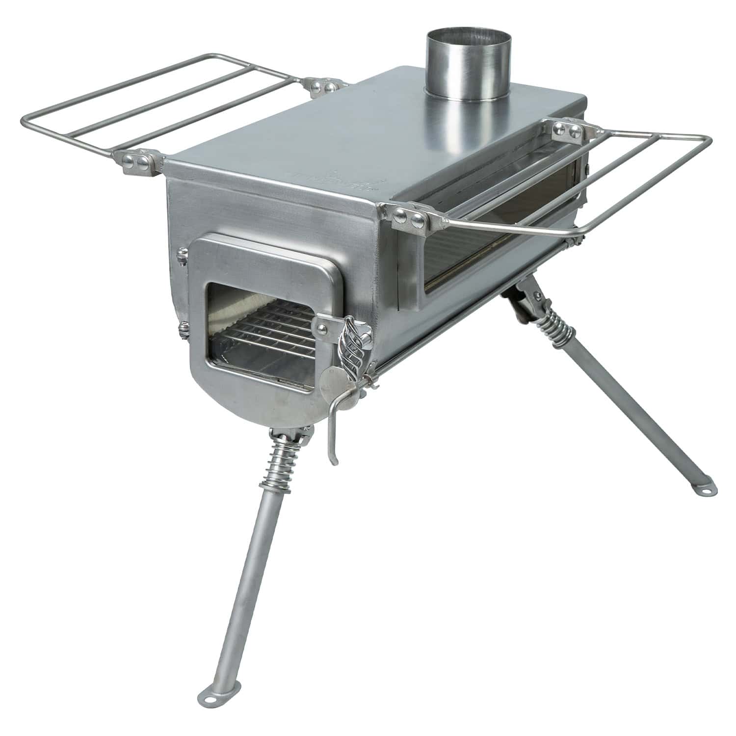 Winnerwell Woodlander PLUS Double View External Air M-sized Wood Burning Tent Stove - Image 5