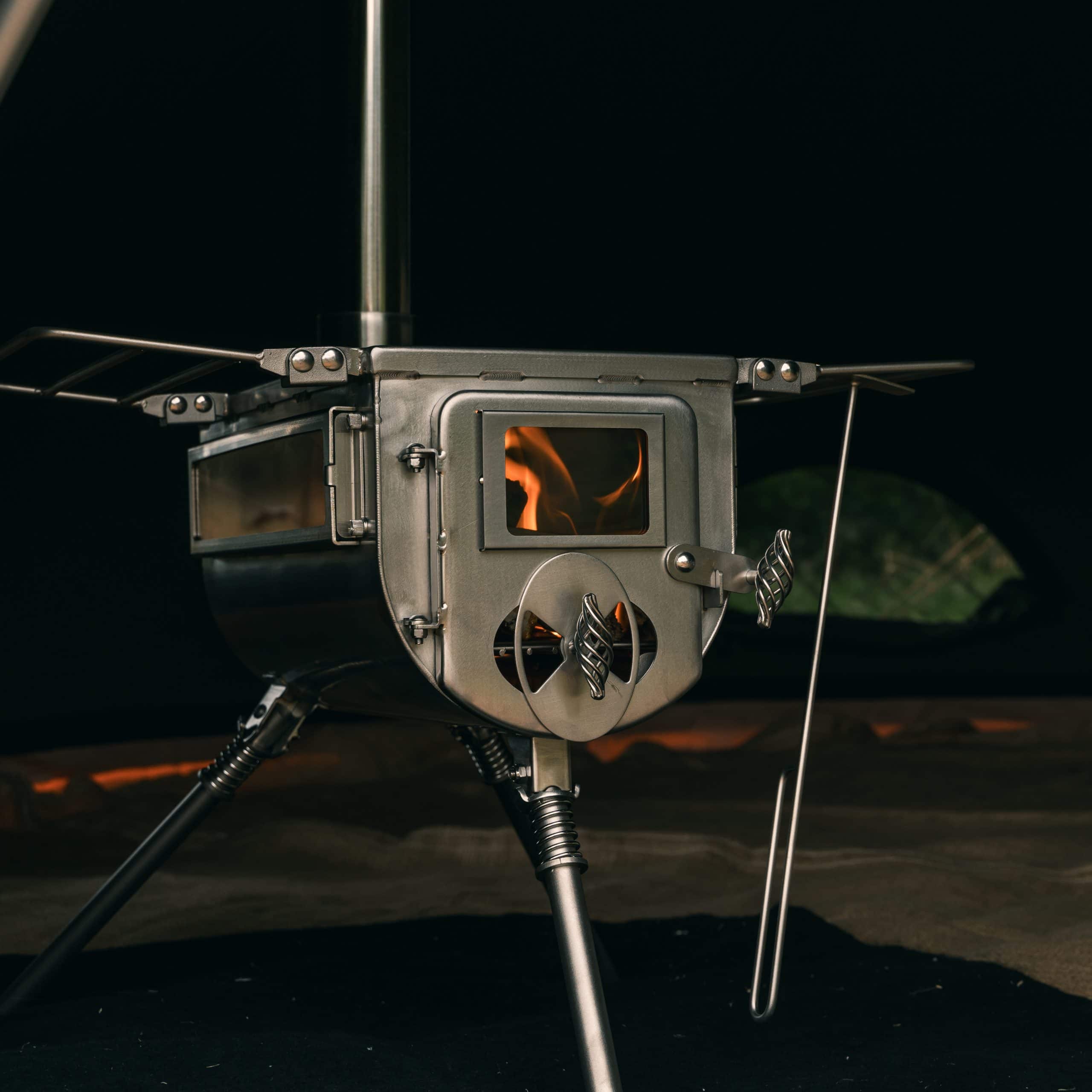 Woodlander Double View L-sized Cook Camping Stove - Image 3