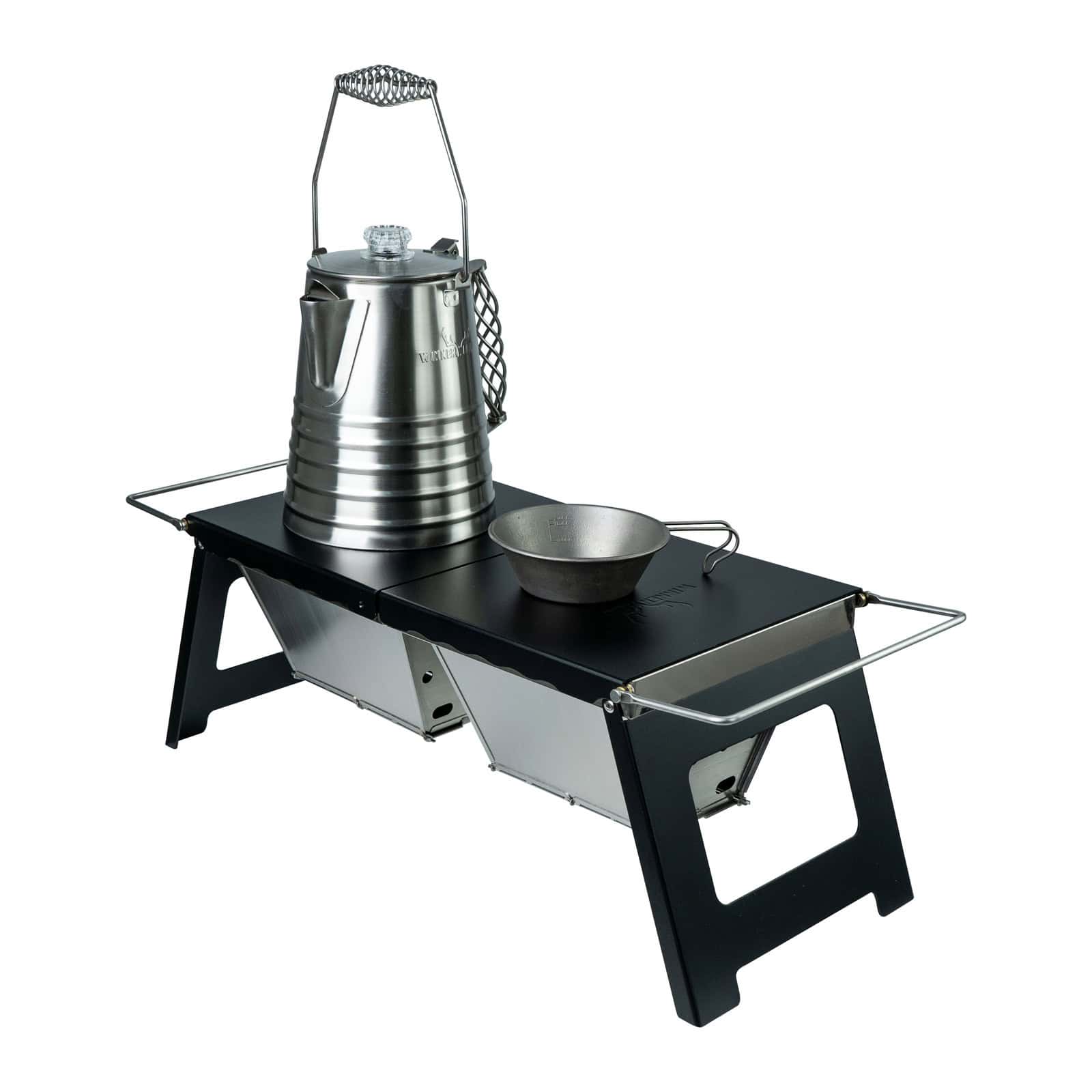 Camp Table Charcoal BBQ Grill - Black - New colour! - WinnerWell