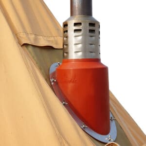 Winnerwell® Angled Flashing Kit - Large - compatible with 3.5'' & 3'' external air triple wall heat protector chimney