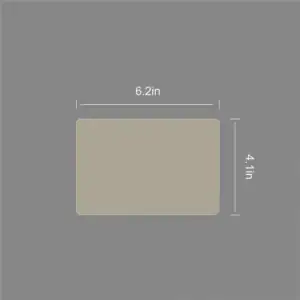 ● 6.2"x4.1" Door Glass Replacement for Winnerwell® Nomad PLUS Double View External Air M-sized Wood Burning Tent Stove