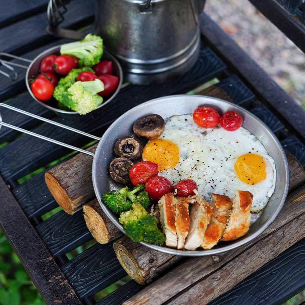 Stainless Steel Plate 4-piece Family Set - Image 3