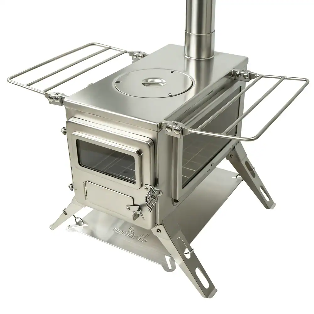 Stainless Steel Heat Shield for Nomad M & L Series Stoves - Image 2